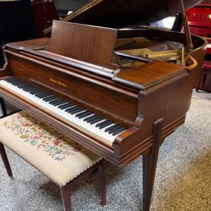 Mason & Hamlin Symmetric grand  Mahogany satin  5’ Butterfly style