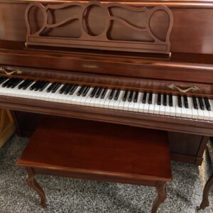 Baldwin acrosonic console  French leg cherry